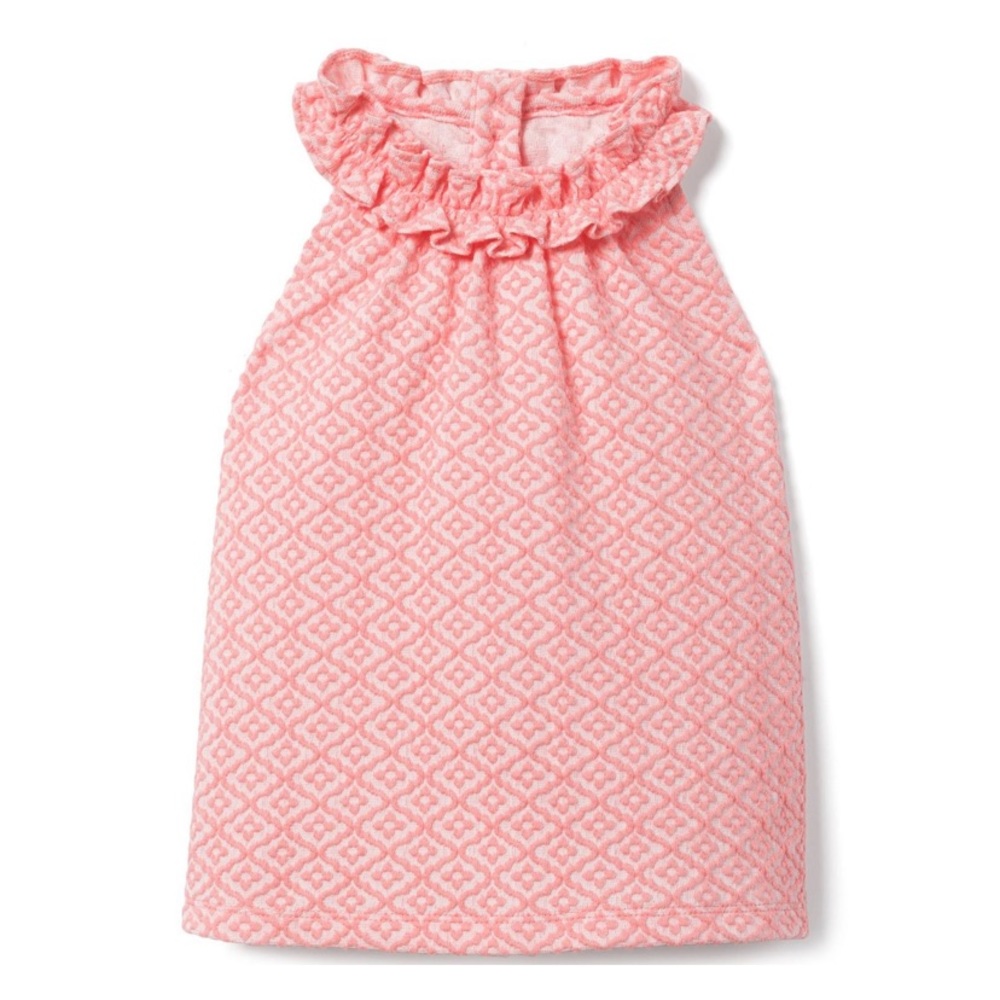 GEO FLORAL JACQUARD TOP